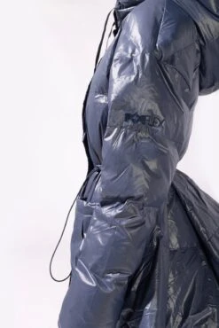 Pearl Peplum Puffer Jacket - Navy -Quality Sport Wear 15 OPF0142