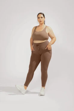 Tone Bra - Mocha Latte -Quality Sport Wear 2154 OPF9763 Edit