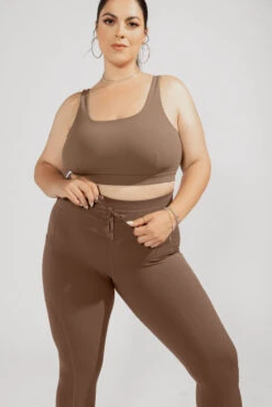 Tone Bra - Mocha Latte -Quality Sport Wear 2181 OPF9790 Edit