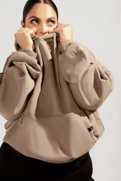 Pullover Cloud Hoodie - Milk Tea -Quality Sport Wear 2620 OPF0232 Edit