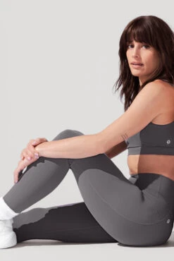 Supersculpt™ Leggings With Pockets (Pet Hair Resistant) - Slate -Quality Sport Wear 4.14. Popflex Photoshoot0875 Edit