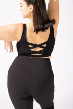 Supersculpt™ Bell Bottom With Pockets - Black -Quality Sport Wear 5 OPF9161