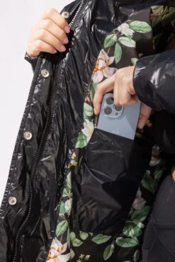 Pearl Peplum Puffer Jacket - Black 16 Pearl Peplum Puffer Jacket - Black -Quality Sport Wear 58 OPF0355