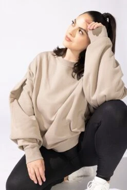 Brunch Sweater - Warm Taupe -Quality Sport Wear 89 OPF9910 d34dbfc2 da8a 4223 932a e7d03fa71f78