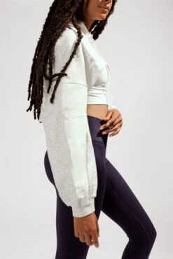 Cloud Shruggie - White Heather 14 Cloud Shruggie - White Heather -Quality Sport Wear 907 OPF8515 Edit