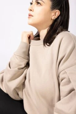 Brunch Sweater - Warm Taupe -Quality Sport Wear 95 OPF9928 b477414e b907 4df3 8ca6 b093607f06ba