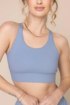 Ambition Bra - Blue Storm -Quality Sport Wear AmbitionBra A1009 Supershort BlueStorm 4012 Socks L1014 02187