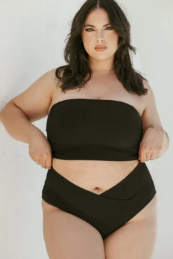 Crisscross Hourglass® Cheeky Bikini Bottoms - Black Rib -Quality Sport Wear ArleneOutfit4 43667 Edit f6b184e0 52b5 4951 9a8f 5bbb2a318db8