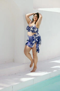 Minimoon Short Sarong - Blue Palm -Quality Sport Wear ArleneOutfit8 44132 Edit d723525d d553 43a5 bbc0 1d2c393d7f0c