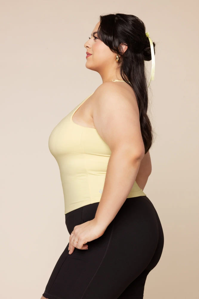 Audrey Tank - Buttercream 3 Audrey Tank - Buttercream - Image 3