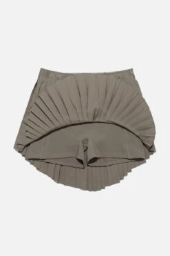 Ace ‘em Pleated Skort - Rustic Olive -Quality Sport Wear BF PF AceEM Pleated Skort Olive Inside 1