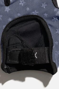 Luxe Mesh Training Gloves - Navy Stars 18 Luxe Mesh Training Gloves - Navy Stars -Quality Sport Wear BF PF Gray Star Mesh Gloves Velcro Detail Edit
