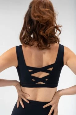 Corset Bra - Black -Quality Sport Wear Basics 182