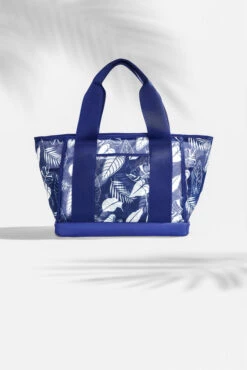 Big Beach Carryall Bag - Blue Palm -Quality Sport Wear BeachBagsLeaves03496 Edit 4ca06fe4 f538 4160 b190 43175b37aaf8