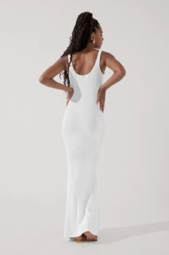 Hourglass Maxi Dress - White -Quality Sport Wear BeachClubMaxiDress White F1015 3165 Edit 41a0f988 b34f 43cd a464 ccdad0d828ee