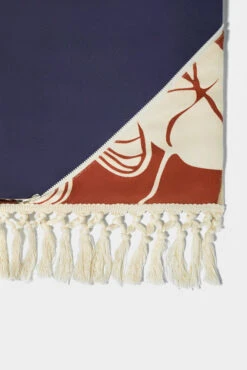 Sand To Studio Towel - Blue Palm And Castaño Palm 14 Sand To Studio Towel - Blue Palm And Castaño Palm -Quality Sport Wear BeachTowels01787 Edit