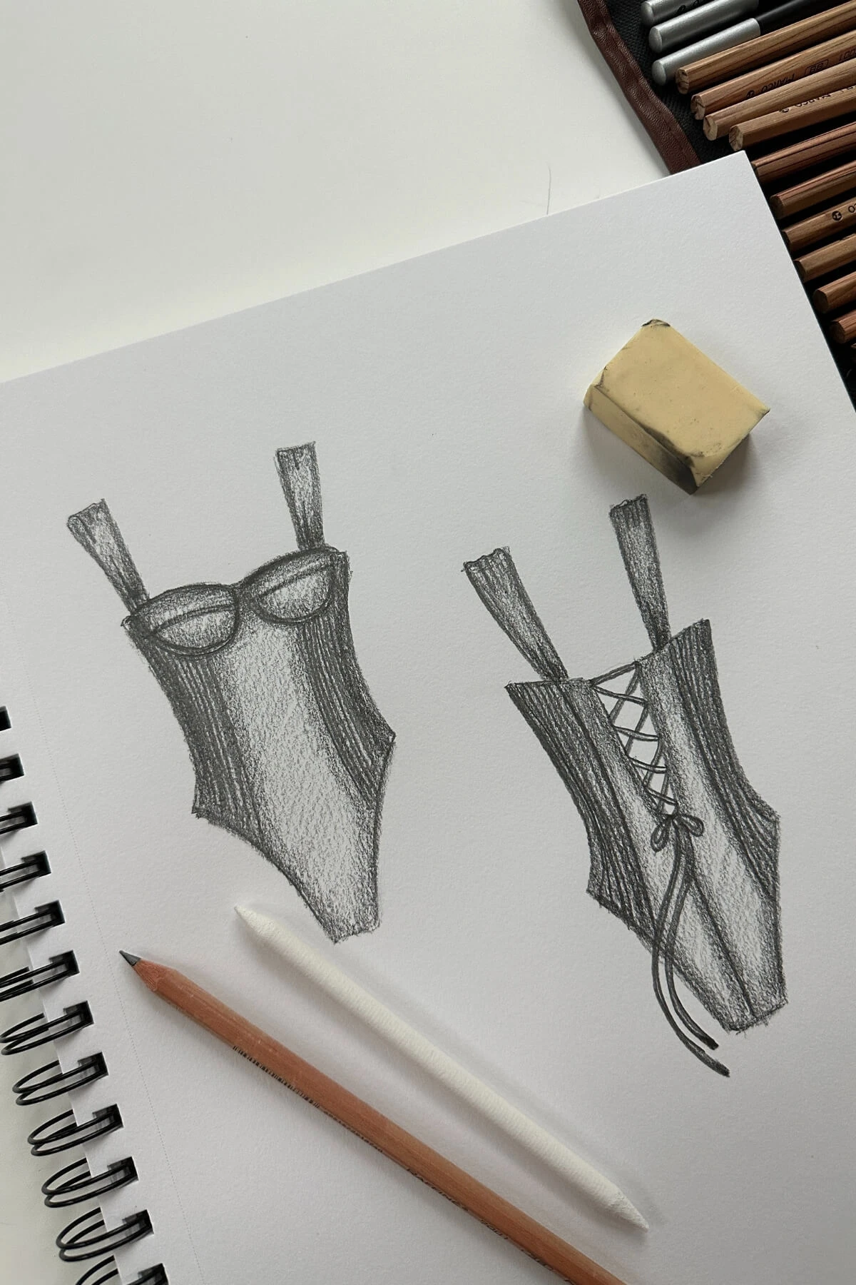 Boardwalk Bombshell One Piece - Black Rib 3 Boardwalk Bombshell One Piece - Black Rib - Image 3