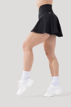 Crisscross Hourglass® Twirl Skort - Black -Quality Sport Wear CCHG Twirl Skort Black 6086 1495