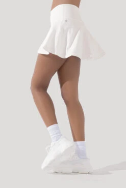 Crisscross Hourglass® Twirl Skort - White -Quality Sport Wear CCHG Twirl Skort White 6086 2405