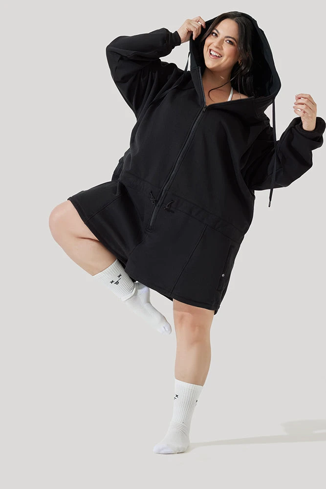 Cloud Romper - Black 11 Cloud Romper - Black - Image 11
