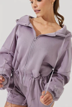 Cloud Romper - Dusty Mauve -Quality Sport Wear Cloud Romper Dusty Mauve G1001 3207