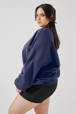 Cloud Crewneck Sweater - Academic Navy -Quality Sport Wear CloudCrewSweater AcademicNavy E1015 4109 Edit