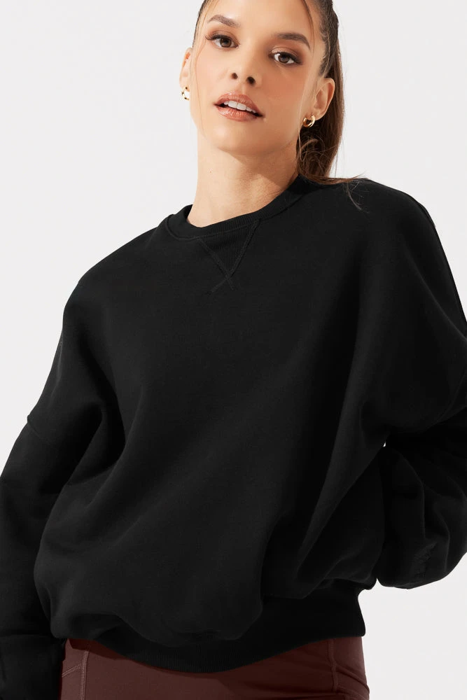 Cloud Crewneck Sweater - Black 8 Cloud Crewneck Sweater - Black - Image 8