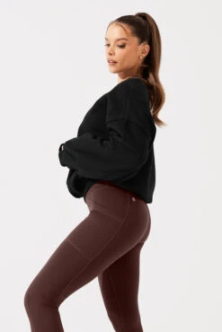 Cloud Crewneck Sweater - Black 15 Cloud Crewneck Sweater - Black -Quality Sport Wear CloudCrewSweater Black E1015 1444 Edit