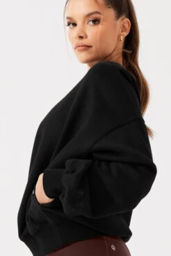 Cloud Crewneck Sweater - Black 12 Cloud Crewneck Sweater - Black -Quality Sport Wear CloudCrewSweater Black E1015 1449 Edit