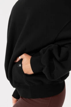 Cloud Crewneck Sweater - Black 14 Cloud Crewneck Sweater - Black -Quality Sport Wear CloudCrewSweater Black E1015 1450 Edit