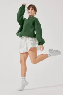 Cloud Crewneck Sweater - Fern Green -Quality Sport Wear CloudCrewSweater FernGreen E1015 4297 Edit Edit