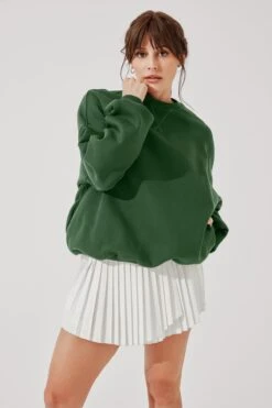 Cloud Crewneck Sweater - Fern Green -Quality Sport Wear CloudCrewSweater FernGreen E1015 4333 Edit 394e26b8 fac6 406d adf3 ff1c9424ba96