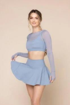 Twirl Skort - Blue Storm