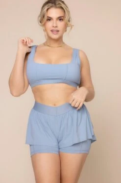 Corset Bra - Blue Storm -Quality Sport Wear CorsetBra Blue Storm 1021 03427