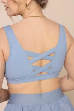 Corset Bra - Blue Storm -Quality Sport Wear CorsetBra Blue Storm 1021 03459