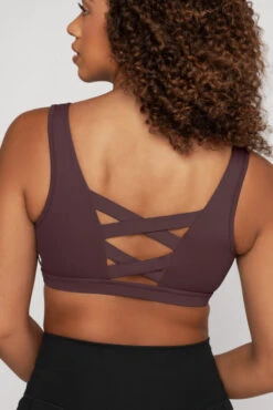 Corset Bra - Moody Mauve -Quality Sport Wear CorsetBra MoodyMauve 1021 00560 Edit