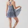 Corset Pirouette Dress - Blue Mist