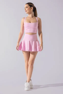 Daphne Corset Crop Top - Bubblegum -Quality Sport Wear Daphne Corset Crop Top Bubblegum 1047 1792 Editcopy