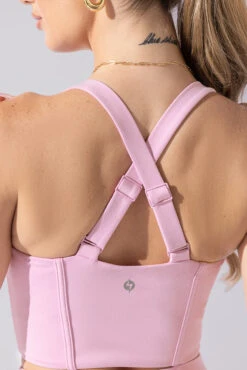 Daphne Corset Crop Top - Bubblegum -Quality Sport Wear Daphne Corset Crop Top Bubblegum 1047 1862 Editcopy