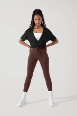 Daring Deep V Tee - Black 19 Daring Deep V Tee - Black -Quality Sport Wear DaringDeepVTee Black B1025 0656 Edit