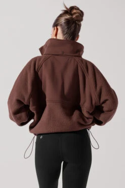 Find Your Inner Fleece Jacket - Chocolate -Quality Sport Wear FindYourInnerFleeceJacket Chocolate 3003 Edit