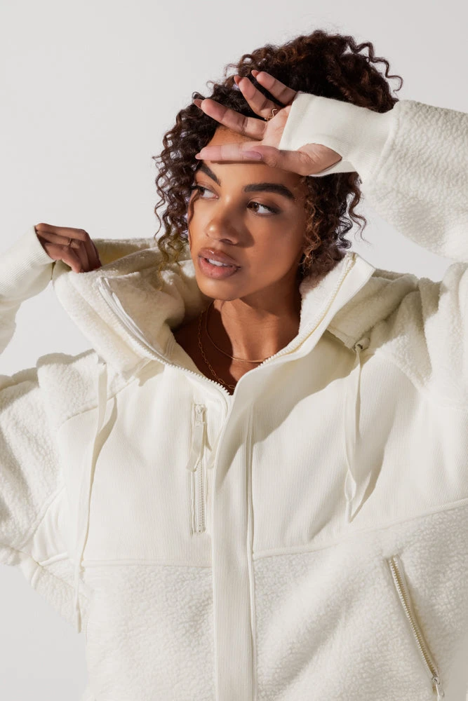 Find Your Inner Fleece Jacket - Ice Cream 2 Find Your Inner Fleece Jacket - Ice Cream - Image 2