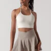 Flexy Crop Top - Cream