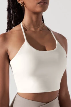 Flexy Crop Top - Cream -Quality Sport Wear FlexyCrop Cream A1010 0084 Edit