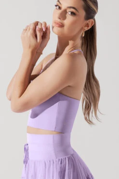 Flexy Crop Top - Digital Lavender -Quality Sport Wear FlexyCrop DigitalLavender A1010 1400 Edit 5c770995 79c9 47ef bf81 6ead2007309d