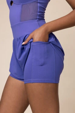 Supershort™ Runsie - Iris 9 Supershort™ Runsie - Iris -Quality Sport Wear Headband L1009 Supershort TM Runsie Blue Iris 6042 03427