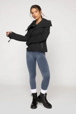 Heart Racer Moto Jacket - Black -Quality Sport Wear HeartRacerJacket Black E1002 02425