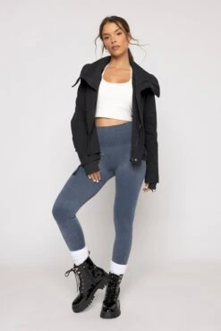 Heart Racer Moto Jacket - Black -Quality Sport Wear HeartRacerJacket Black E1002 02472