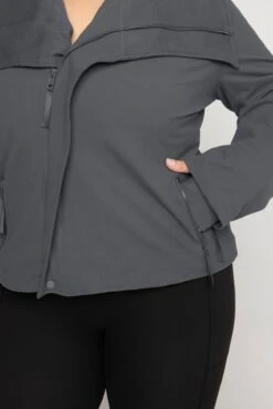 Heart Racer Moto Jacket - Raincloud -Quality Sport Wear HeartRacerJacket Raincloud E1002 02294