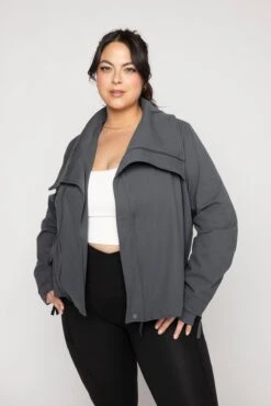 Heart Racer Moto Jacket - Raincloud -Quality Sport Wear HeartRacerJacket Raincloud E1002 02328